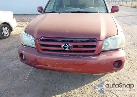 2004 Toyota Highlander V6 из США, поврежденный, VIN JTEDP21A540037899